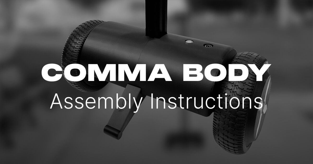 comma body setup guide